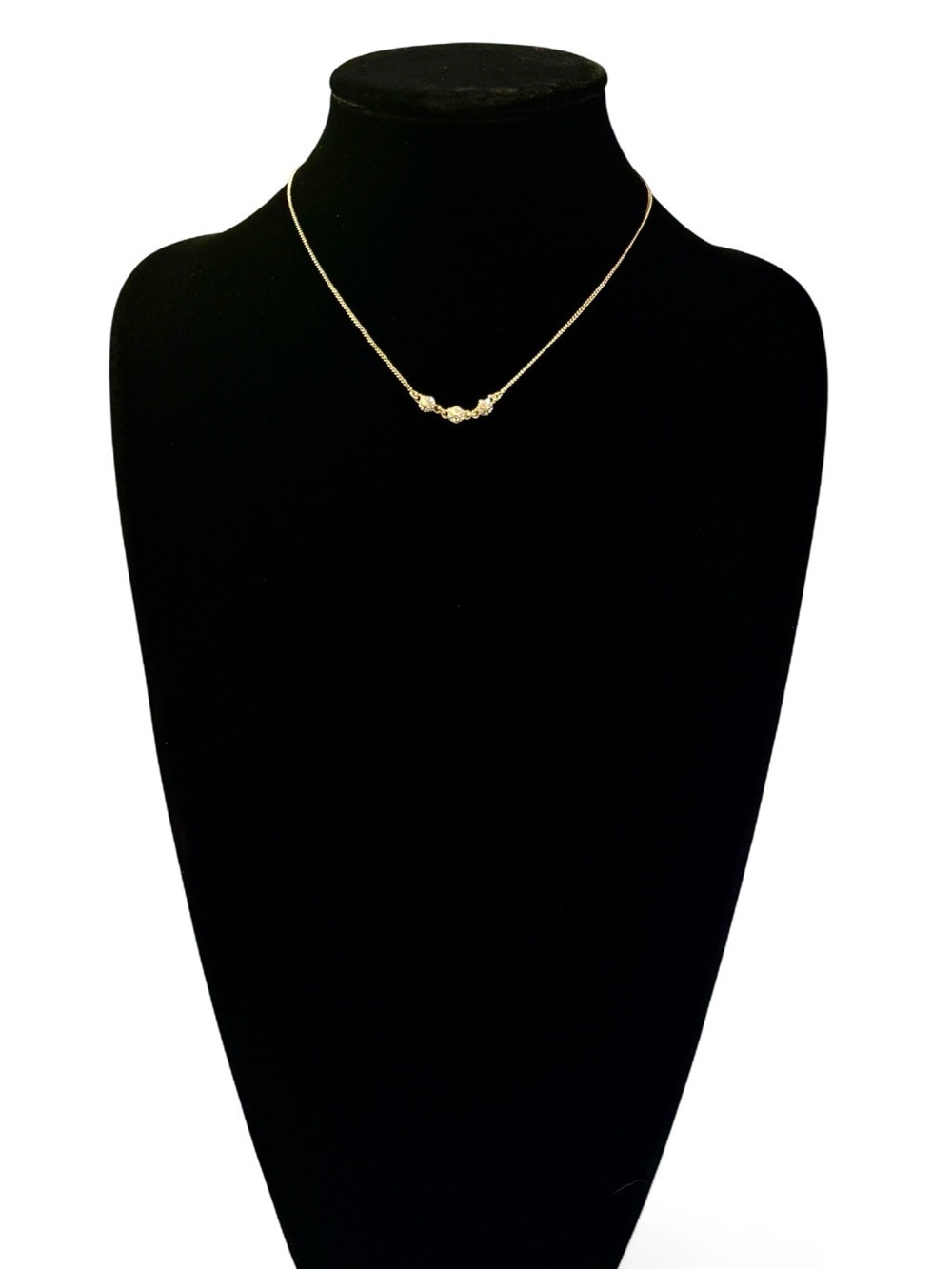 BANANA REPUBLIC Gold Pave Bead Necklace | NWT